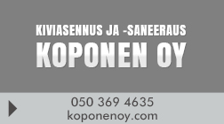 Kiviasennus ja -saneeraus Koponen Oy logo